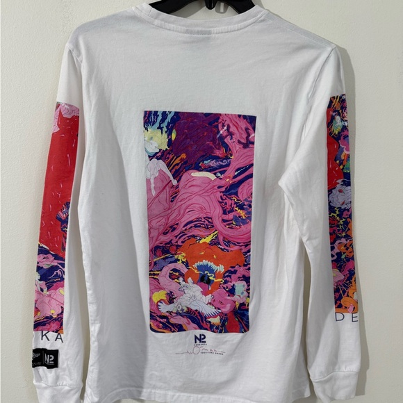 White Graphic Tee by Yoshitaka Amano - Picture 2 of 3